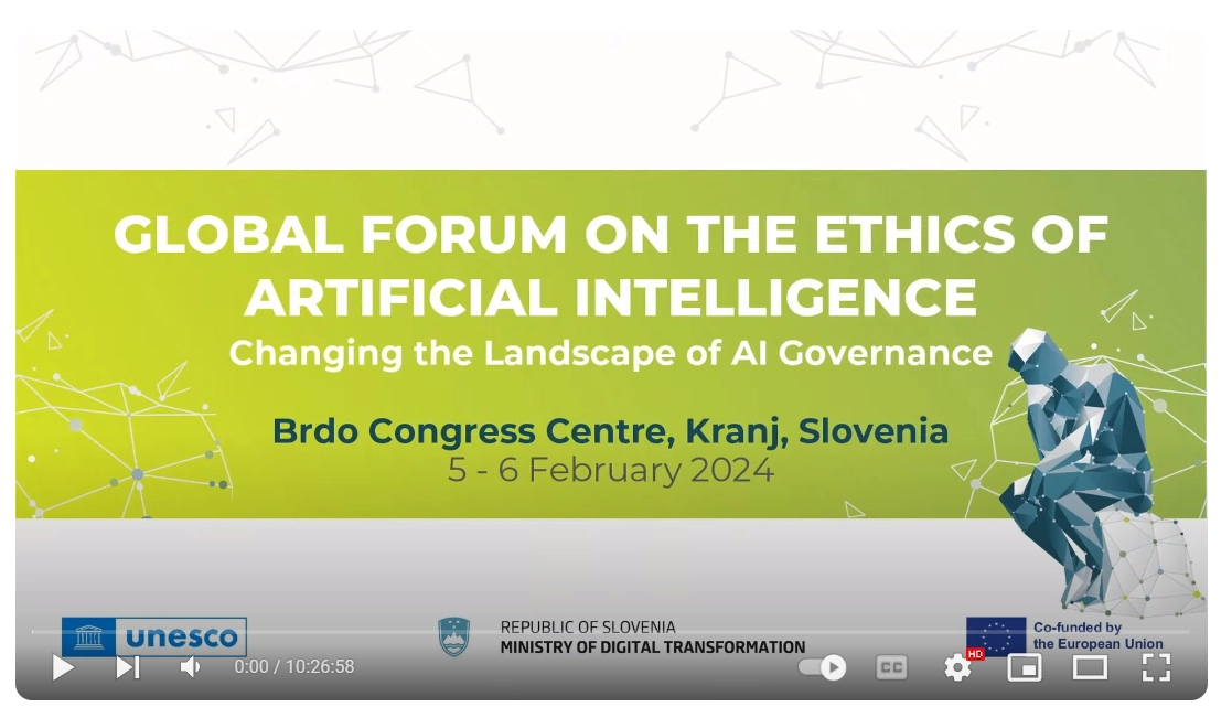 GLOBAL FORUM ON THE ETHICS OF AI (2024) 