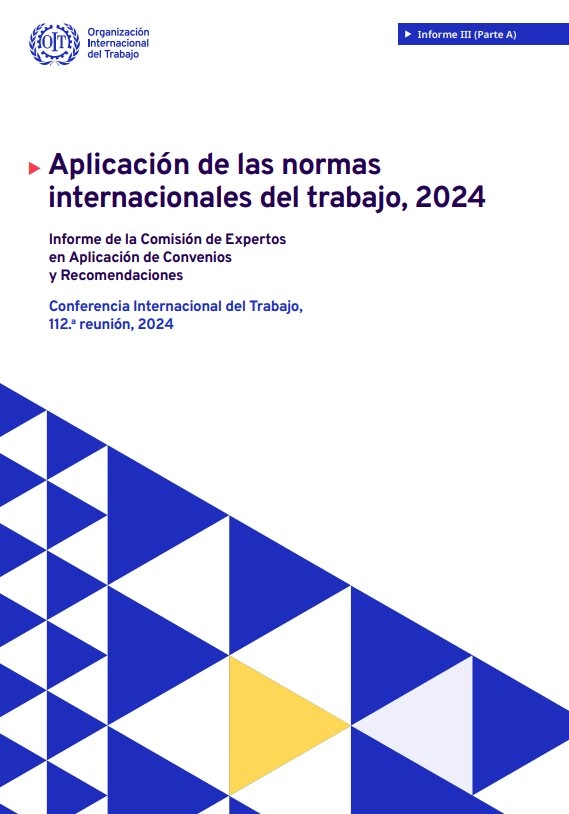 Aplicación de las normas internacionales del trabajo, 2024. OIT.
