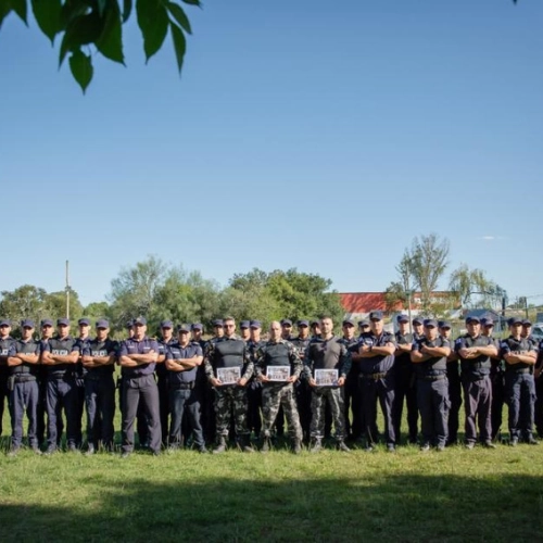 Capacitación internacional en la Escuela Policial de Treinta y Tres.