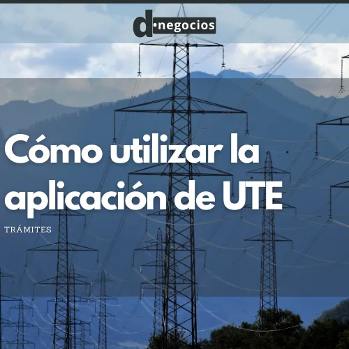 Cómo utilizar la aplicación de UTE