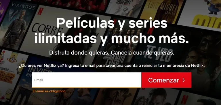 Ingresar a Netflix Uruguay