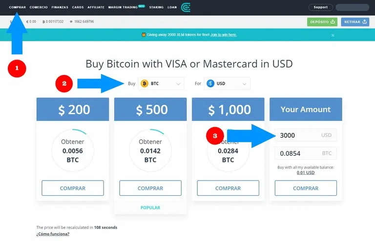 Comprar bitcoins en CEX.IO desde Uruguay