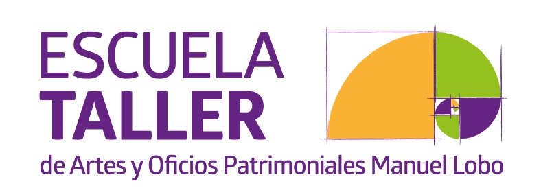 Logo de la Escuela Taller de Artes y Oficios patrimoniales "Manuel Lobo" .