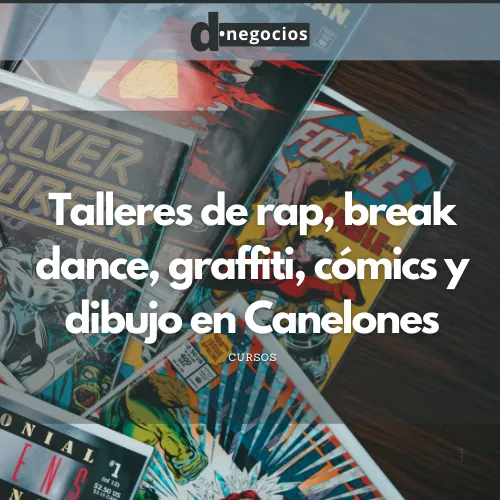 Talleres de rap, break dance, graffiti, cómics y dibujo en Canelones.