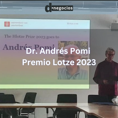 El reconocimiento al Dr. Andrés Pomi con el Premio Lotze 2023.
