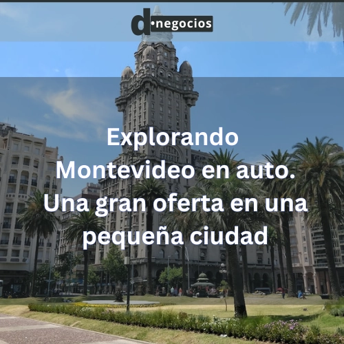 Explorando Montevideo en auto: Una gran oferta en una pequeña ciudad.