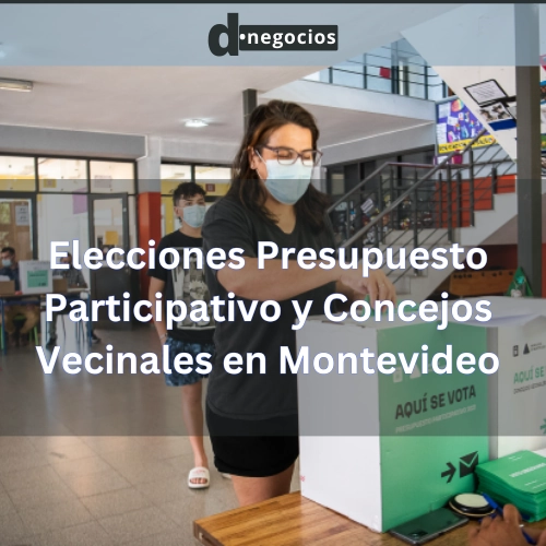 Elecciones Presupuesto Participativo y Concejos Vecinales en Montevideo.