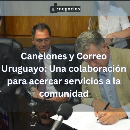 Canelones y Correo Uruguayo: Una colaboración para acercar servicios a la comunidad.