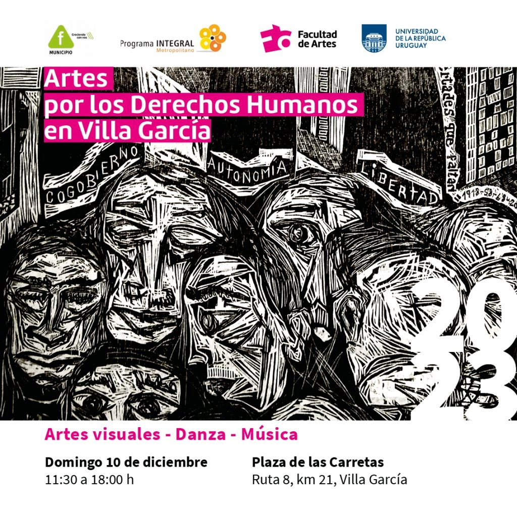 Evento «Artes por los derechos humanos en Villa García».