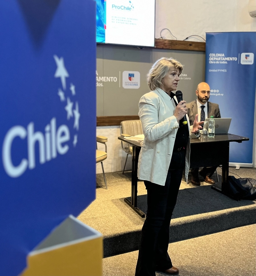 Charla «Oportunidades de Negocios con Chile» en el departamento de Colonia.