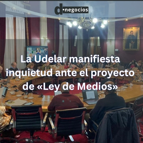 Universidad de la República manifiesta inquietud ante el proyecto de «Ley de Medios».