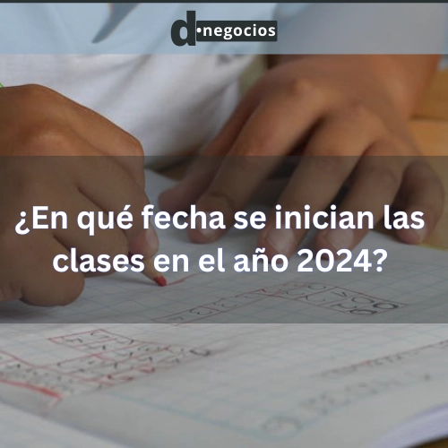 ¿En qué fecha se inician las clases en el año 2024?