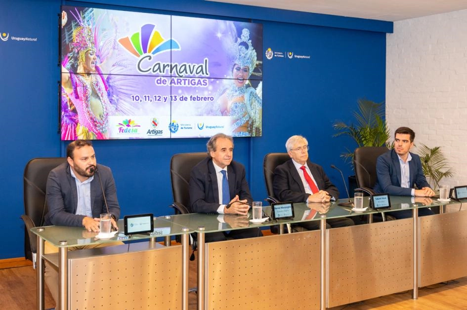 Presentación del Carnaval de Artigas edición 2024.