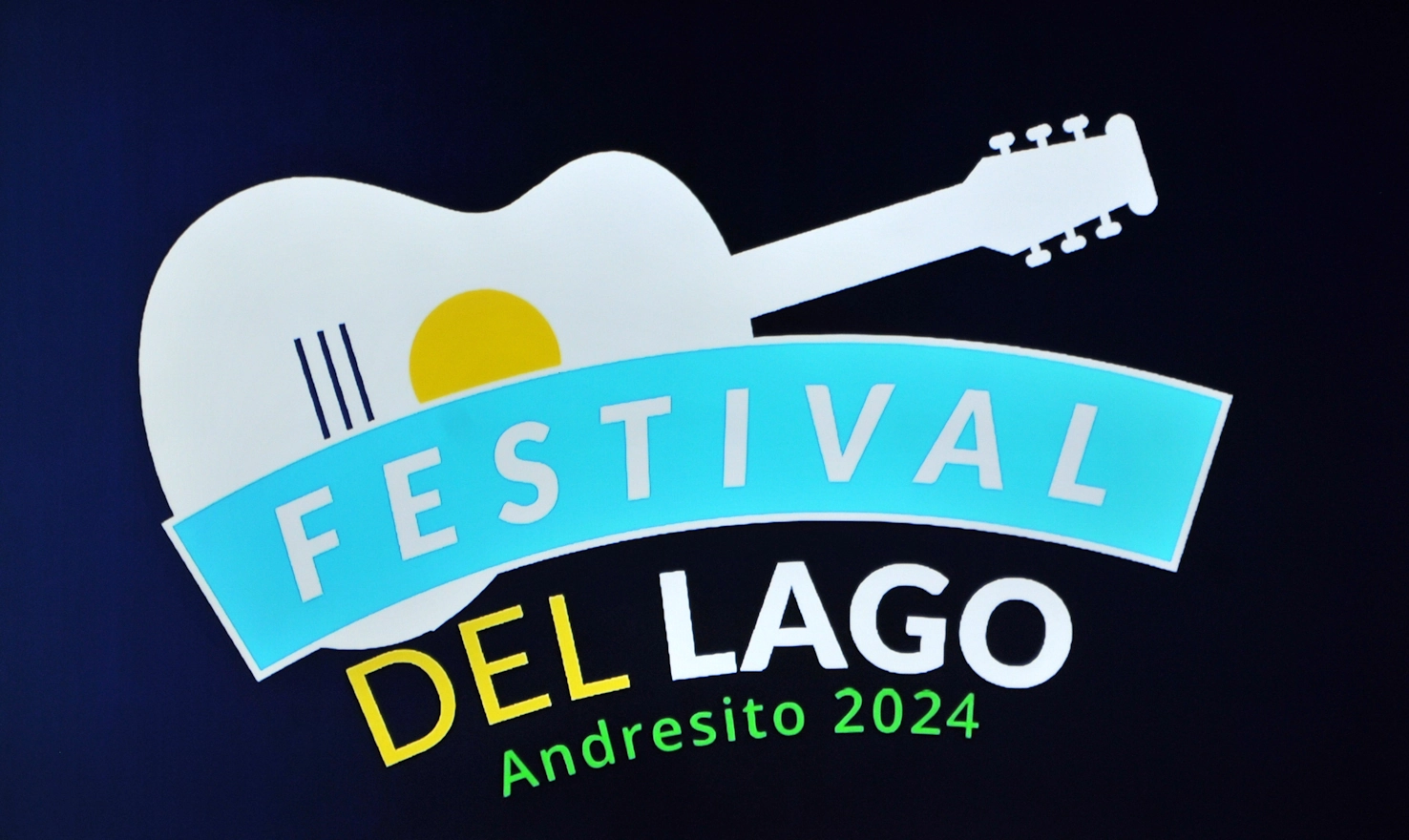 Afiche oficial del Festival del Lago en el departamento de Flores.
