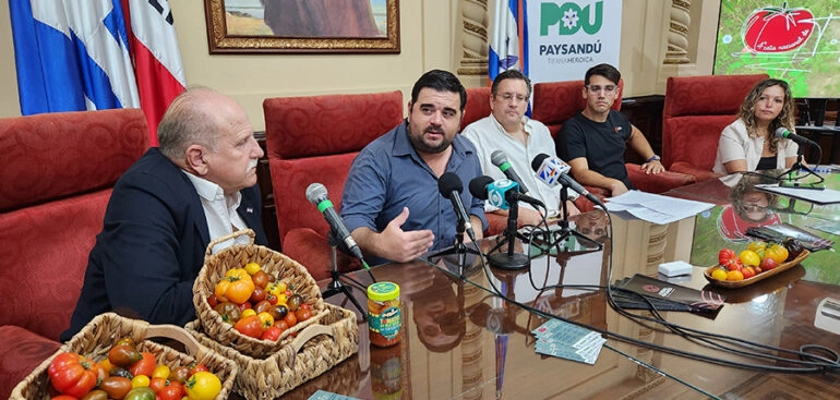 Presentación oficial de la cuarta Cata Nacional de Tomate en Paysandú.