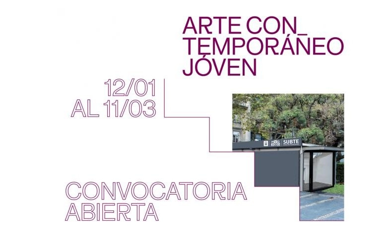 Convocatoria Arte Contemporáneo Joven en el Centro de Exposiciones SUBTE de la Intendencia de Montevideo.