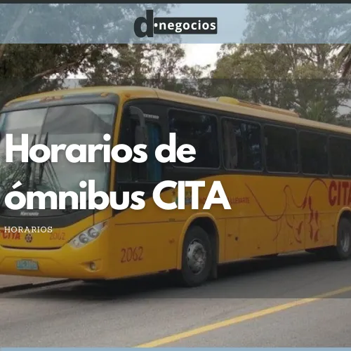 Horarios de ómnibus de la empresa CITA